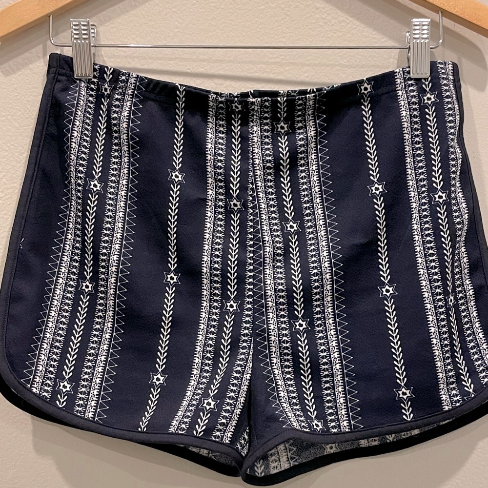 Boho print shorts
